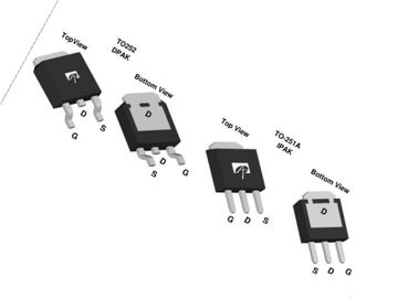 Transistor de puissance de transistor MOSFET de convertisseurs de poussée avec la vitesse de commutation élevée