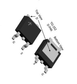 Transistor de puissance libre de transistor MOSFET d'halogène pour les convertisseurs de DC-DC/contrôle de moteur