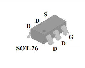 Régulateur de tension du panneau 2W 30A SOT-26 IC d'AP2602GY-HF FR4