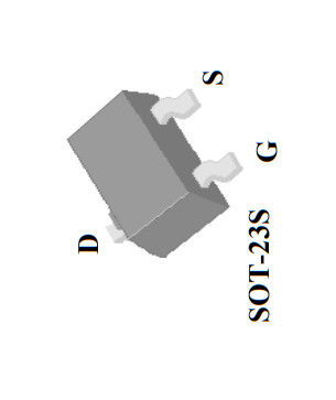 Commutateur électrique de transistor MOSFET d'ICS 0.833W 10A de LOGIQUE d'AP2322GN