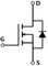 Tension 100V de transistor de puissance de transistor MOSFET de la Manche du mode N d'amélioration basse