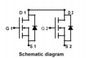 Transistor de puissance solaire de transistor MOSFET des inverseurs 6A 20V avec la vitesse de commutation élevée