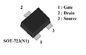 AP2N1K2EN1 IC ébrèche le transistor de transistor MOSFET de SOT-723 0.15W 800mA