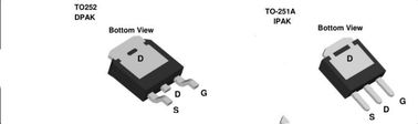 Transistor de puissance à forte intensité de transistor MOSFET de charge avec la basse résistance de porte